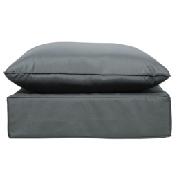 Outsunny Outdoor Seat and Back Cushion Sets, 63L x 55W x 15Dcm Olefin Seating Chair Fade Resistant Replacement Cushion for Rattan Sofa - Aosom UK - thumbnail 7