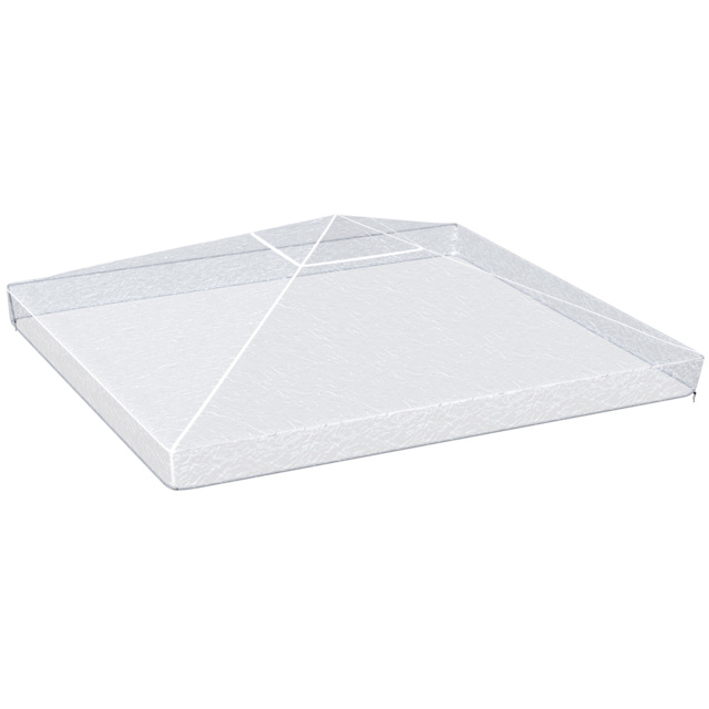 Outsunny 3 x 3 (m) Gazebo Protective Cover, Waterproof Cover for Gazebo, Canopy, and Tent - image 1