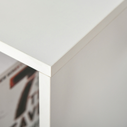 HOMCOM Six-Cube Bookcase - White Wood Effect - Aosom UK - thumbnail 7