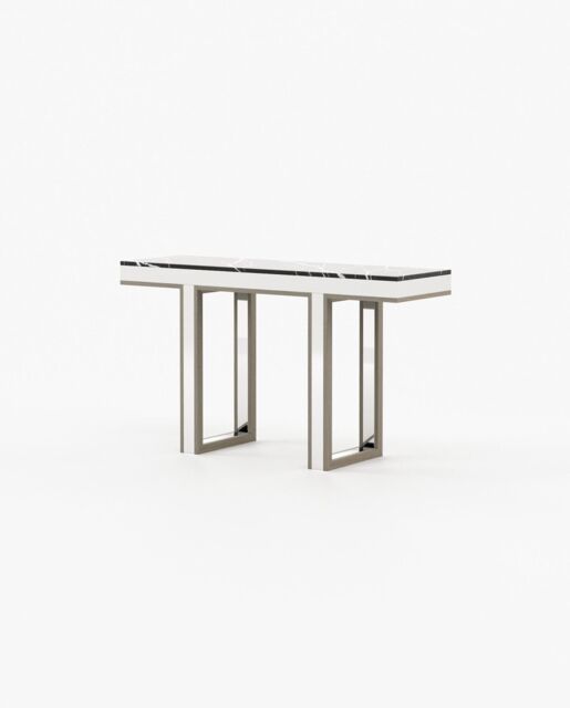 Laskasas PEARL Dining & Bar Table Aged Oak Veneer Matte