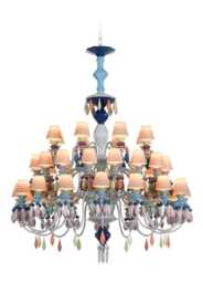 Lladro Belle De Nuit Chandelier 40 Lights - Multicolour (CE/UK)