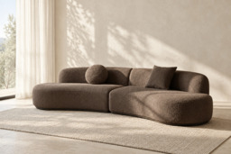 Araco Atelier Coco 4 Seater Sofa Porcini