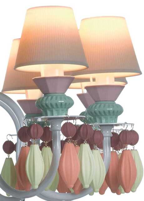 Lladro Belle De Nuit Chandelier 12 Lights - Multicolour (CE/UK/CCC)