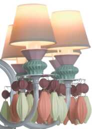 Lladro Belle De Nuit Chandelier 12 Lights - Multicolour (CE/UK/CCC)