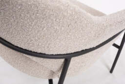 Arteta Accent Chair - Steam Boucle - thumbnail 8