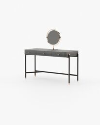 Laskasas ROSIE Dressing Table Grey Eucalyptus Veneer Matte