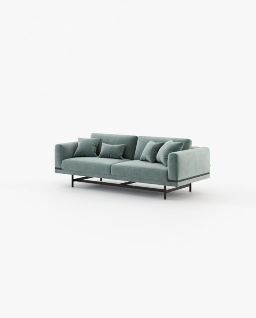 Laskasas STEWART 2 seater Sofa Vienna Safira