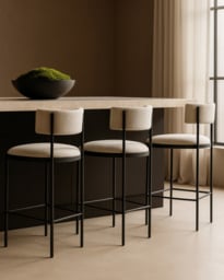 Envie I Counter Stool - Giselle Grey Beige - thumbnail 1