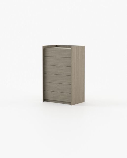 Laskasas ENDY Tallboy Chest of Drawers Aged Oak Veneer Matte