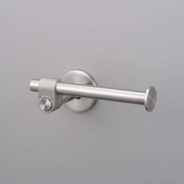 Buster + Punch UTA-071288-01 Cast Toilet Roll Holder Steel