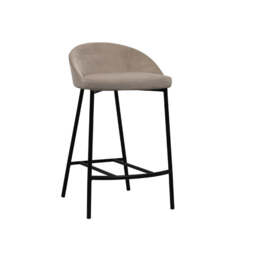 Tux Counter Stool - Taupe - thumbnail 2