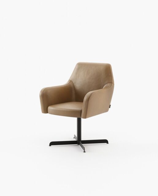 Laskasas ROBSON Dining Chair & Bench Seoul Camel Leather