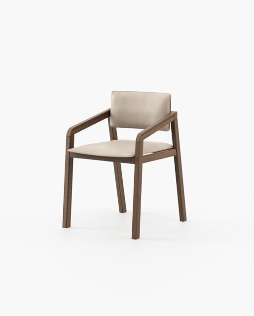 Laskasas MULL with arms Dining Chair & Bench Athens Toffee