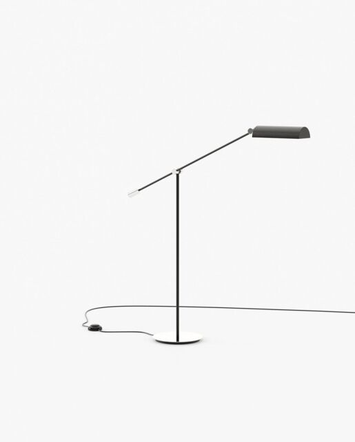 Laskasas RANDOLPH Floor Lamp Polished Stainless Steel