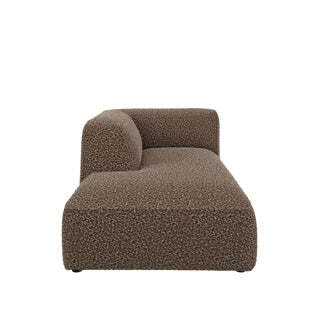 Dome Deco CALI L Chaise Longue Taupe