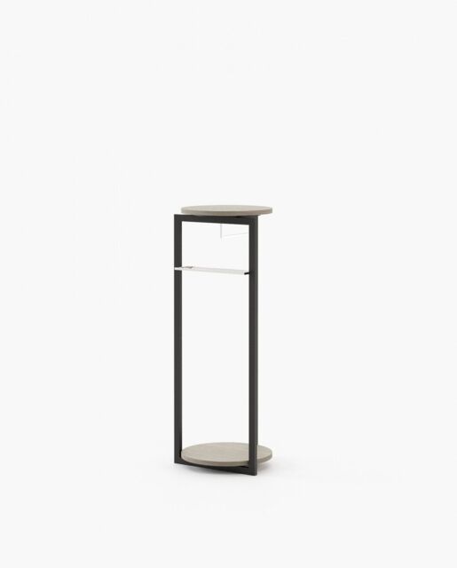 Laskasas AIRON Coat & Umbrella Stand Aged Oak Veneer Matte