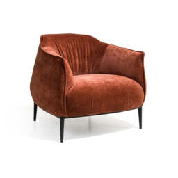 Tyrone Lounge Chair - Rust - thumbnail 3