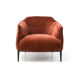 Tyrone Lounge Chair - Rust - thumbnail 4