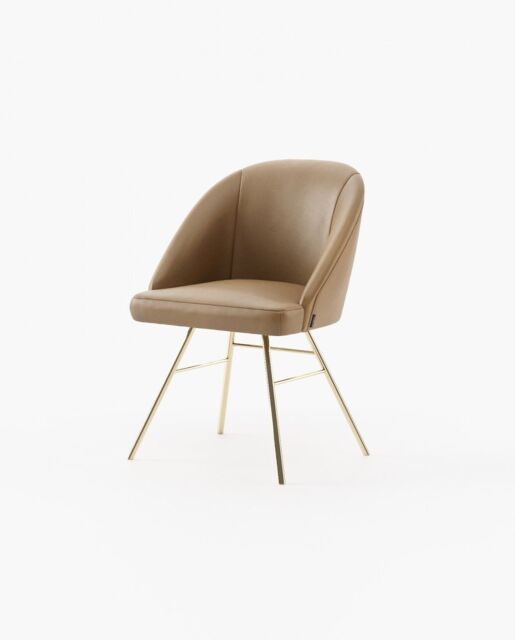 Laskasas LOREN Dining Chair & Bench Seoul Camel Leather