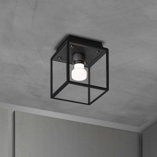Buster + Punch RCA-02681 Caged Wet- Ceiling - Small  Light Gun Metal