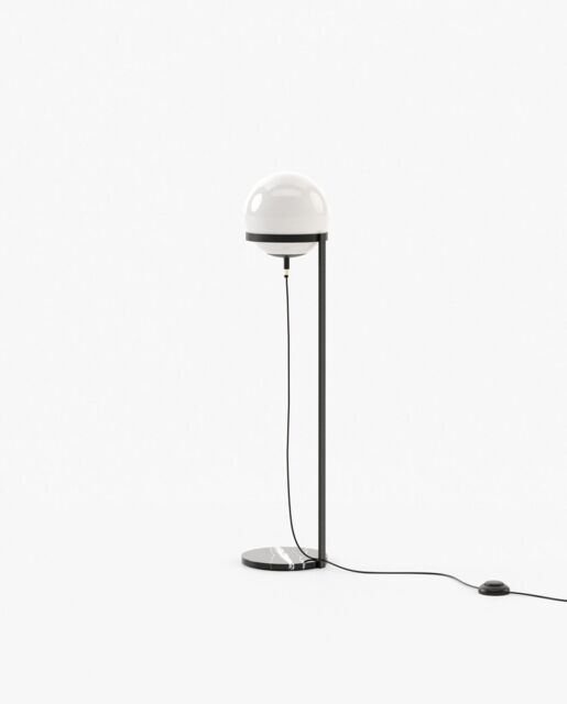 Laskasas CLARKE Floor Lamp Nero Marquina Polished Marble