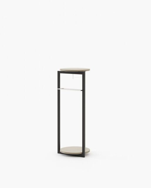 Laskasas AIRON Coat & Umbrella Stand Beige Grey Lacquer Matte