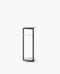 Laskasas AIRON Coat & Umbrella Stand Beige Grey Lacquer Matte