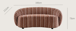 Araco Atelier Noah 2 Seater Sofa Wicker - thumbnail 4