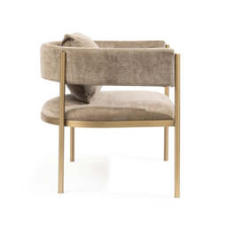 Envie II Lounge Chair - Giselle Olive - thumbnail 4