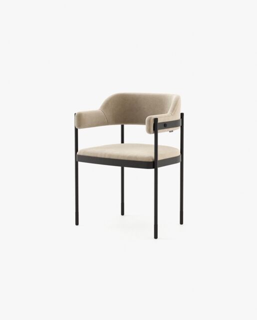 Laskasas DALE Dining Chair & Bench Verena Linen