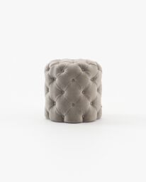 Laskasas BUR small Footstool & Pouf Vienna Khaki