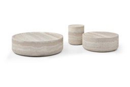Ciladro Coffee Table - Faux Travertine - Medium - thumbnail 6