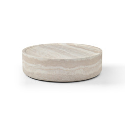Ciladro Coffee Table - Faux Travertine - Medium - thumbnail 4