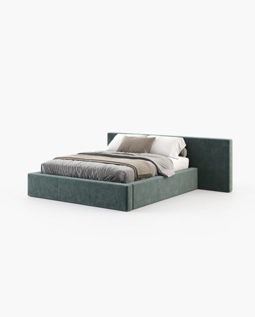 Laskasas DANGAR Bed & Headboard Vienna Safira