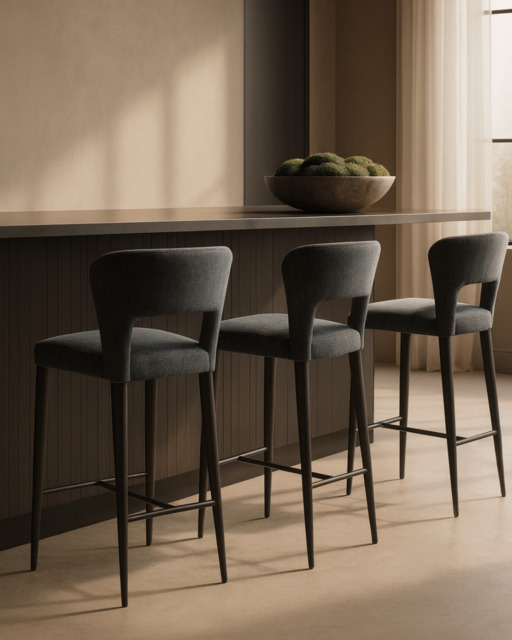 Pari II Bar Stool - London Steel - image 1