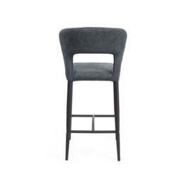 Pari II Bar Stool - London Steel - thumbnail 6