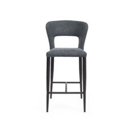 Pari II Bar Stool - London Steel - thumbnail 3