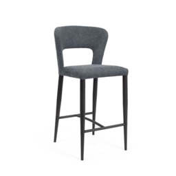 Pari II Bar Stool - London Steel - thumbnail 2