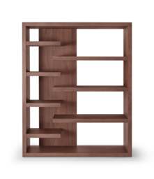 Fiocchi Book Shelf - Walnut - thumbnail 4