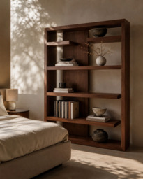 Fiocchi Book Shelf - Walnut - thumbnail 3