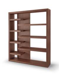 Fiocchi Book Shelf - Walnut - thumbnail 5
