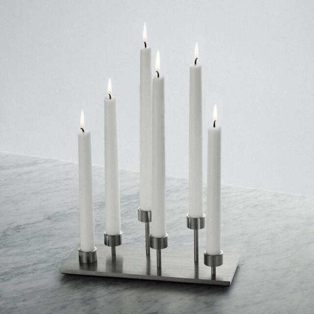 Buster + Punch UK-MA-CAN-ST-A Machined Candelabra Steel