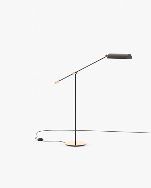 Laskasas RANDOLPH Floor Lamp Copper Polished Stainless Steel