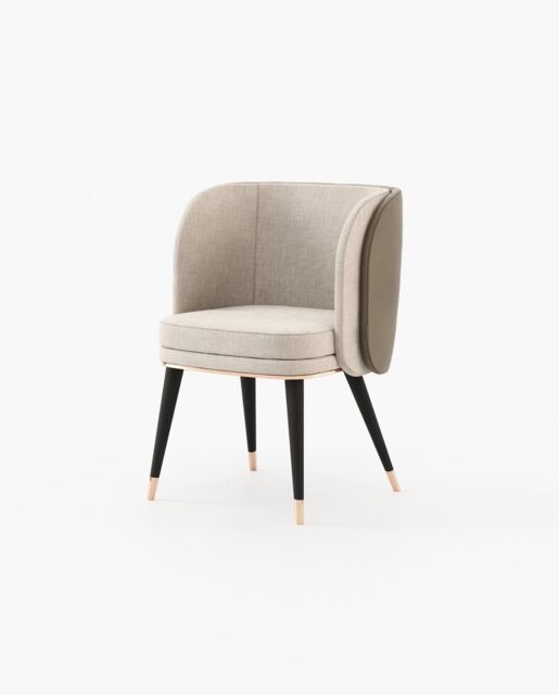Laskasas AMBROSE Dining Chair & Bench Berlin Siena Leather