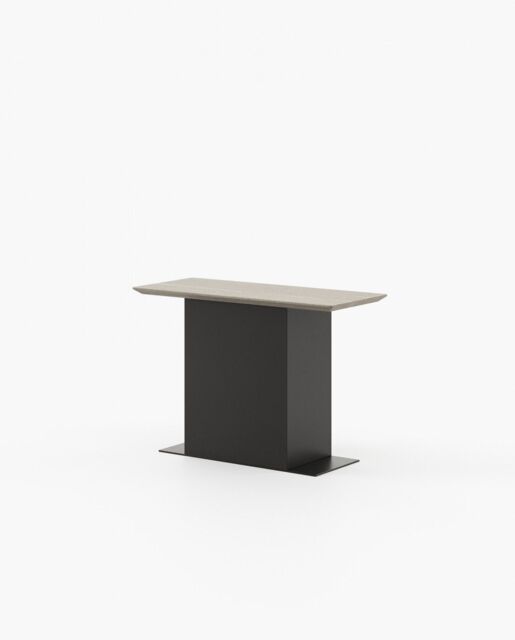 Laskasas HIDRA center side table module wih smartphone charger Nest & Side Table Aged Oak Veneer Matte