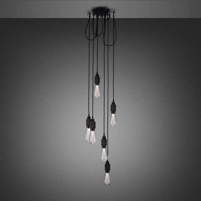 Buster + Punch RHK-09315 Multi-pendant - Hooked 6.1  Pendant Light Smoked Bronze