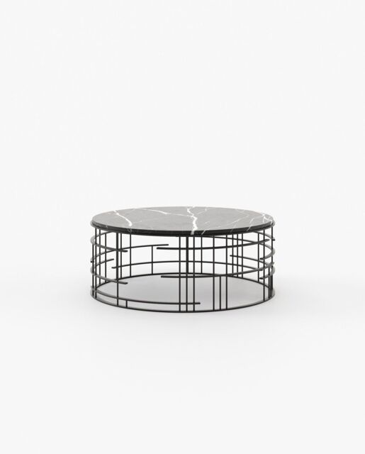 Laskasas MERCY Coffee Table Nero Marquina Polished Marble