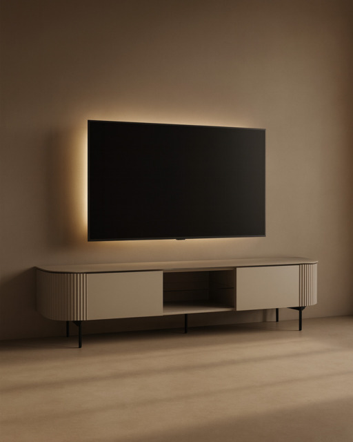 Lantine TV Unit - Beige - image 1