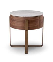 Aurelia Round Bedside Table - thumbnail 3
