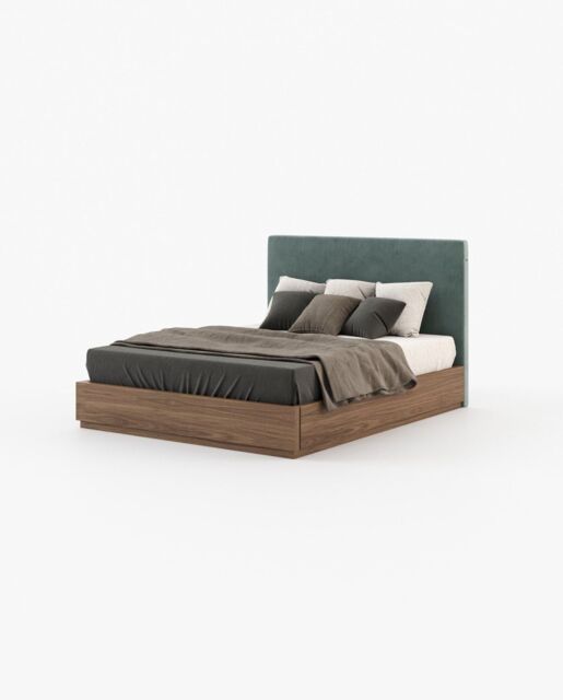 Laskasas CANTÃO Bed & Headboard Vienna Safira